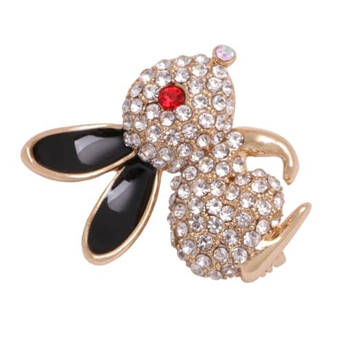 WESIEVYA Alloy Brosche Mit Glitzerndem Design Süße Kleine Anstecknadel Für Damen Für Hochzeiten Partys Und Alltagsmode von WESIEVYA