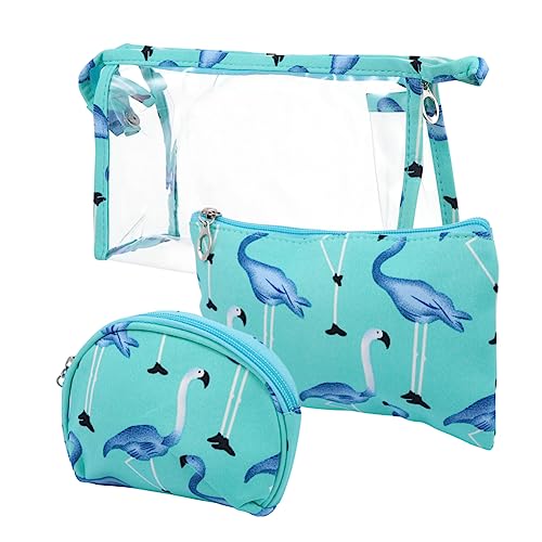 WESIEVYA Kosmetik Organizer Tasche Mit Reißverschluss Aufbewahrungstasche Für Reise Leicht Und Tragbar Vielseitig Einsetzbar Für Kosmetikaccessoires von WESIEVYA