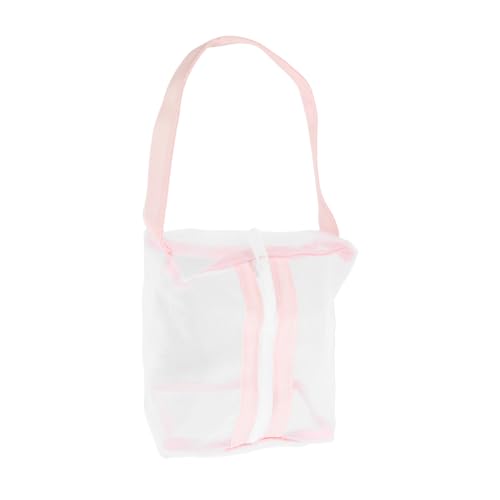 WESIEVYA Transparente Reise-Make-up-Tasche Aus Netzstoff Atmungsaktiver Kosmetik-Organizer Für Hautpflege Und Toilettenartikel Tragbar Und Vielseitig Für Damen von WESIEVYA