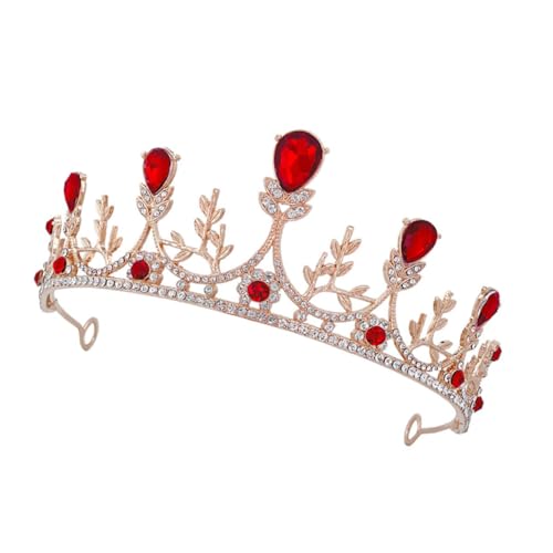 WESIEVYA Krone Mit Strass Für Braut Elegante Hochzeitskrone Festliche Haaraccessoires Für Partys Und Abschlussbälle Komfortabel Und Stilvoll Für Besondere Anlässe von WESIEVYA