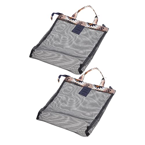 WESIEVYA 2er-Set Reisetasche Für Badeanzug Und Handtücher Netzkosmetiktasche Tragbare Körperpflegetasche Für Reisen Und Camping von WESIEVYA