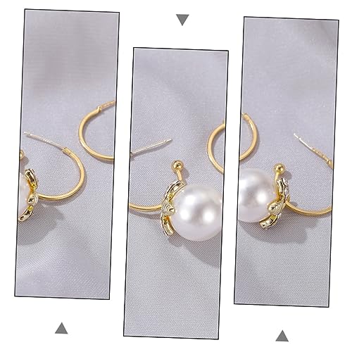 WESIEVYA Perlen Biene Ohrstecker Damen Alloy Danglers Chic Ear Accessories Kreatives Design Schmuck für Frauen Party Abendkleid Passend von WESIEVYA