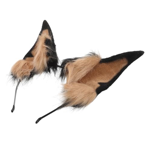 WESIEVYA Cosplay-haarband Mit Hundeohren Für Welpen Verstellbar Aus Kunstfell Für Erwachsene Und Mädchen Für Kostüme Und Partys von WESIEVYA