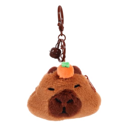 WESIEVYA Plüsch-münzbörse Mit Reißverschluss Dekorative Schlüssel-münztasche Süße Geldbörse Für Mädchen Münztasche Für Junge Mädchen Plüsch-geldbörse Mit Schlüsselanhänger von WESIEVYA