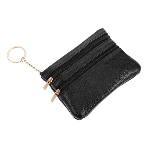 WESIEVYA Kleine Damen-geldbörse Aus Mit Reißverschluss Tragbare Geldbörse Für Damen Kompakt Für Kreditkarten Und Schlüssel von WESIEVYA