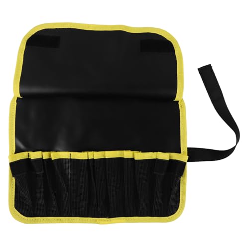 WESIEVYA Professionelle wasserdichte Angelköder-Tasche Tragbarer Organizer Für Angelzubehör Für Outdoor-fischen Und Tägliche Nutzung Mit Gelben Akzenten von WESIEVYA