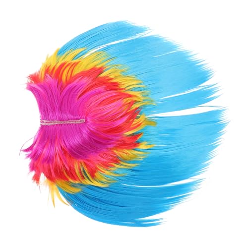 WESIEVYA Cosplay Perücke Mit Lustige Kostüm-accessoires Für Männlein Und Weiblein Leicht Und Wiederverwendbar Für Halloween Und Mottopartys von WESIEVYA