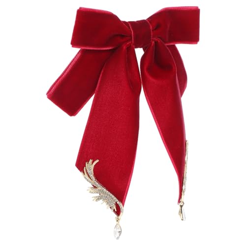 WESIEVYA Schleifenbrosche Für Damen Vintage Brosche Vielseitige Anstecknadel Mit Schleifennadel Fliege Juwelenrevers Kleidungsbrosche Retro Dekoration von WESIEVYA