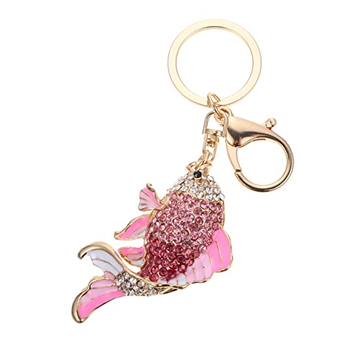 WESIEVYA Adorable Keychain Funkelnden Strasssteinen Einzigartiger Schlüsselanhänger Für Handtaschen Und Rucksäcke von WESIEVYA