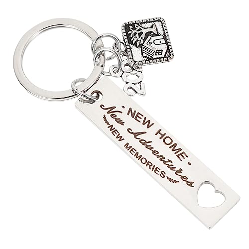 WESIEVYA Robuster Schlüsselanhänger Aus Edelstahl Für Hohe Beanspruchung Schlüsselanhänger Für Zuhause Für Wärmende von WESIEVYA