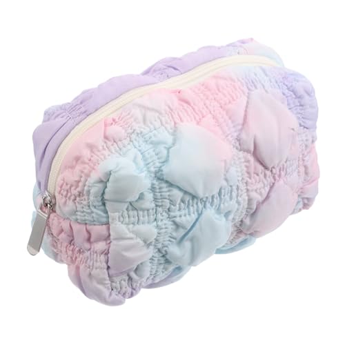 WESIEVYA Schminktasche Mit Blasendesign Reise-Kosmetik-Organizer Quadratisch Kulturbeutel Für Frauen Geeignet Für Make-up Und Toilettenartikel Leicht Und Für Reisen Fitnessstudio Und von WESIEVYA