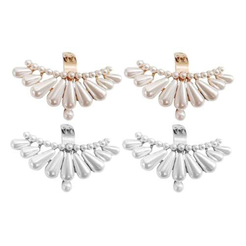 WESIEVYA 2paare Abnehmbare Perlen Schuhclips Mit Strass Detachable Kristall Schuhaccessoires Für Frauen Hochzeits Und Partyschuhdekorationen WESIEVYA 2paare Abnehmbare Perlen Schuhclips Mit Strass Detachable Kristall Schuhaccessoires Für Frauen Hochzeits Und Partyschuhdekorationen von WESIEVYA