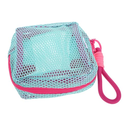 WESIEVYA Speicherbeutel Reise -Make -up -Tasche Schlüsselbeutel Makeover-Taschen Aufbewahrungsbox Für Ohrstöpsel Geldbörsen-Beutel Pinselbeutel Taschenkosmetikbeutel Geldbörse Drahtgeflecht von WESIEVYA