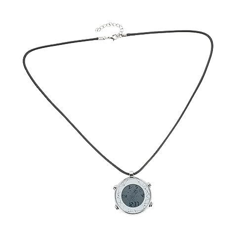 WESIEVYA Stilvolle Digitale Uhr zum Umhängen am Hals multifunktionale elektronische Taschenuhr Digitaluhr Halskette wiederaufladbare Taschenuhr Digitale Taschenuhr mit Alarm WESIEVYA Stilvolle Digitale Uhr zum Umhängen am Hals multifunktionale elektronische Taschenuhr Digitaluhr Halskette wiederaufladbare Taschenuhr Digitale Taschenuhr mit Alarm von WESIEVYA