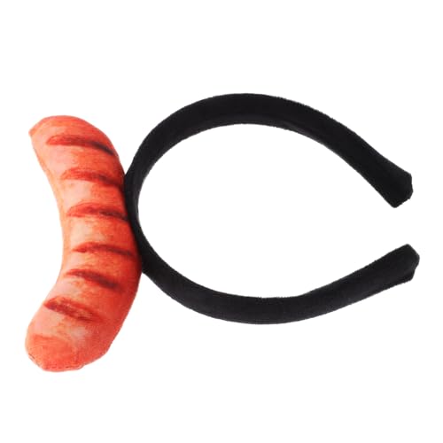 WESIEVYA Simulation Food Haarreifen Lustiges Cosplay Accessoire Für Partys Fotoshootings Und Bühnenauftritte Für Geburtstagsfeiern Und Osterfeiern von WESIEVYA