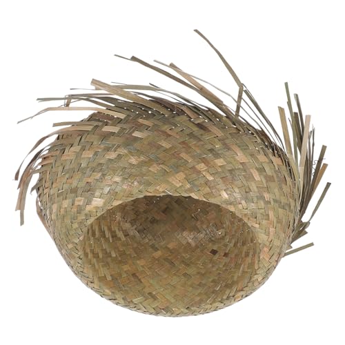 WESIEVYA Strand-strohhut Für Herren Atmungsaktiver Sonnenhut Im Hawaii-stil Für Strandpartys Outdoor-aktivitäten Farbton von WESIEVYA