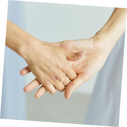 WESIEVYA Verstellbarer Offener Damenring mit Mini-uhrfunktion Goldfarbener Eleganter Fingerschmuck Minimalistischer Alltagsring mit Hochwertiger Verarbeitung Vielseitig für Freizeit und von WESIEVYA