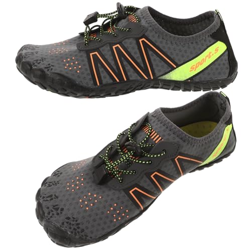WESIEVYA Wasserschuhe Damen Herren Schnelltrocknend mit Drainagesystem rutschfeste Aquaschuhe Leicht Atmungsaktiv für Strand Schwimmen Outdoor von WESIEVYA