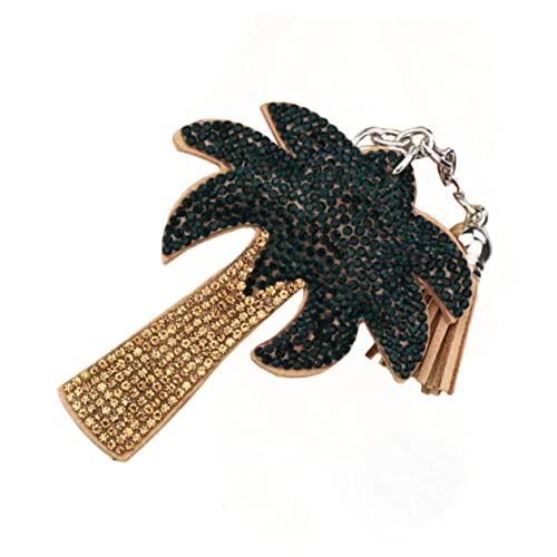 WESIEVYA Charm-schlüsselanhänger Für Damen Quaste Kokosnuss-Pompon-schlüsselanhänger Für Taschendekoration von WESIEVYA