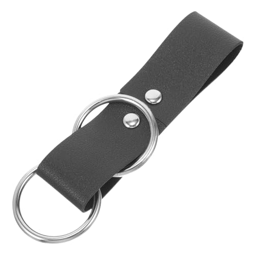 WESIEVYA Einzigartiger Ringdesign-Rock-Wandergürtel im Vintage-Renaissance-Stil aus Leder für Cosplay-Kostüme von WESIEVYA