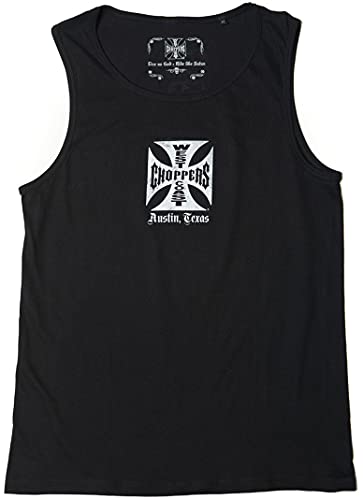 WEST COAST CHOPPERS Classic Tanktop (Black,L) von WEST COAST CHOPPERS