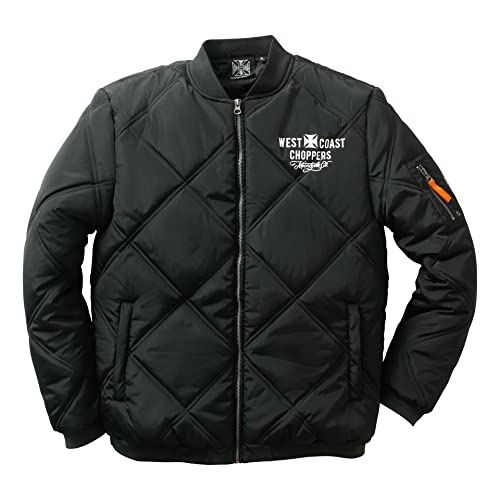 WEST COAST CHOPPERS Herren Blouson Rigid, Farbe:Black, Größe:L von WEST COAST CHOPPERS