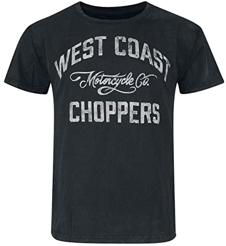 WEST COAST CHOPPERS Motorcycle Co. Männer T-Shirt schwarz L von WEST COAST CHOPPERS