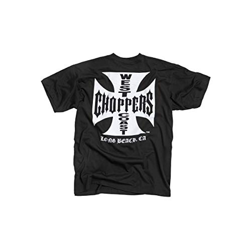 WEST COAST CHOPPERS Herren T-Shirt OG Classic, Farbe:Black/White, Größe:3XL von WEST COAST CHOPPERS