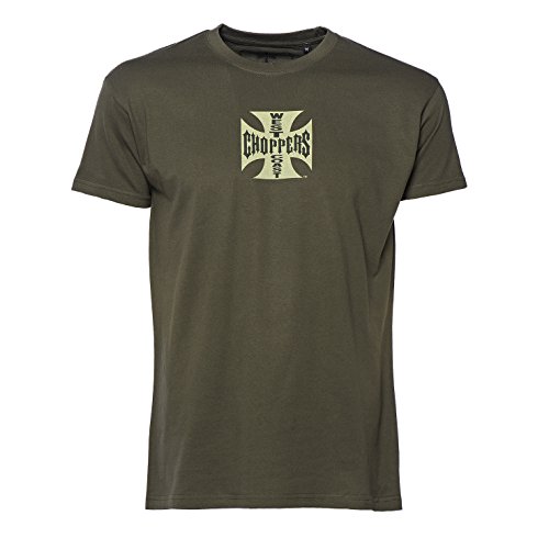 WEST COAST CHOPPERS Herren T-Shirt OG Classic, Farbe:solid Khaki, Größe:M von WEST COAST CHOPPERS