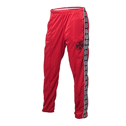 WEST COAST CHOPPERS Herren Trainingshose OG Olive Red, Größe:XL, Farbe:red von WEST COAST CHOPPERS