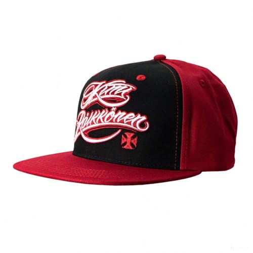 WEST COAST CHOPPERS Kimi Cross Logo Snapback Flatbill Hat red/Black von WEST COAST CHOPPERS