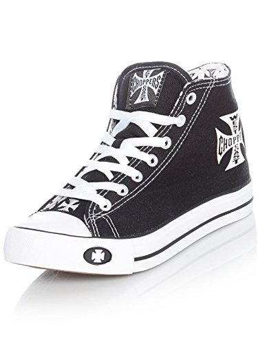 WEST COAST CHOPPERS Schuh Warrior Schwarz (41 Eu, Schwarz) von WEST COAST CHOPPERS