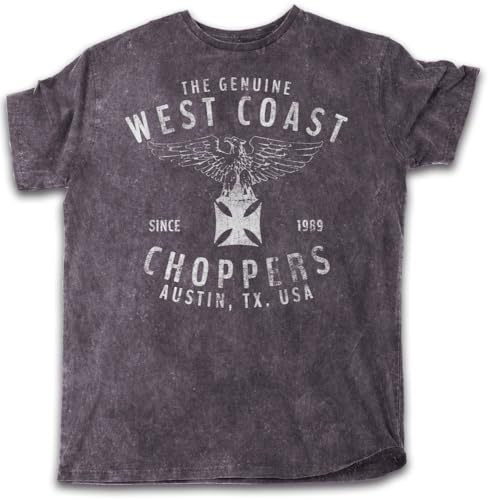 WEST COAST CHOPPERS WCC T-Shirt Eagle Black-3XL von WEST COAST CHOPPERS