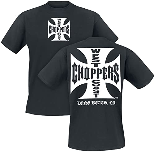 WEST COAST CHOPPERS OG Classic Männer T-Shirt schwarz M 100% Baumwolle Biker, Rockwear von WEST COAST CHOPPERS