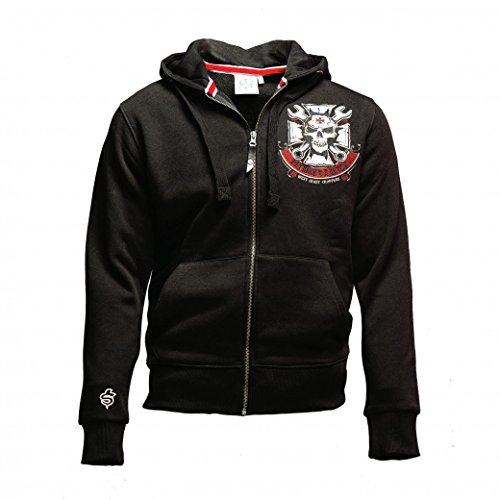 West Coast Choppers Zip Hoody Mechanic, Farbe:schwarz, Größe:3XL von WEST COAST CHOPPERS