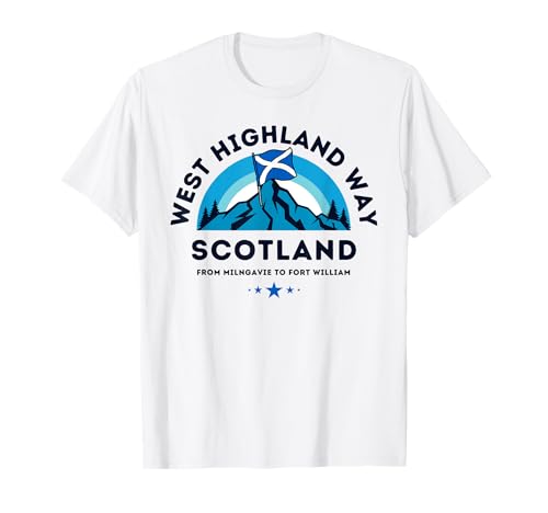 West Highland Way Scotland, Wandergeschenk für Männer und Frauen T-Shirt West Highland Way Scotland, Wandergeschenk für Männer und Frauen T-Shirt von WEST HIGHLAND WAY SCOTTISH HIKING CLUB