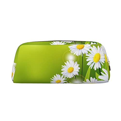 Sunflowers Sunset Sunlight Landscape Unique Makeup and Storage Bag - Multifunktional Change and Pencil Bag - Ein tragbares und modisches Essential für Reisen und Büro, Blumenblüten und Gänseblümchen, von WESTCH