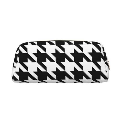 Universe Milky Way Galaxy Einzigartige Make-up und Aufbewahrungstasche - Multifunktionale Kleingeld und Bleistift Tasche - Ein tragbares und modisches Essential für Reisen und Büro, Houndstooth von WESTCH