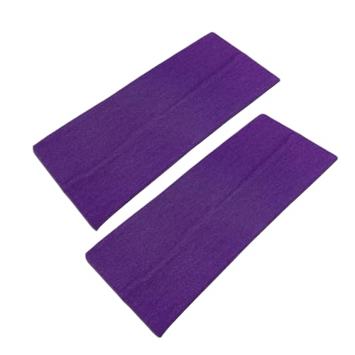 WESTEND CHOICE Haarbänder, 9 cm breit, 2 Stück, weich, einfarbig, elastisch, für Damen und Herren, Fitnessstudio, Yoga, Violett WESTEND CHOICE Haarbänder, 9 cm breit, 2 Stück, weich, einfarbig, elastisch, für Damen und Herren, Fitnessstudio, Yoga, Violett von WESTEND CHOICE