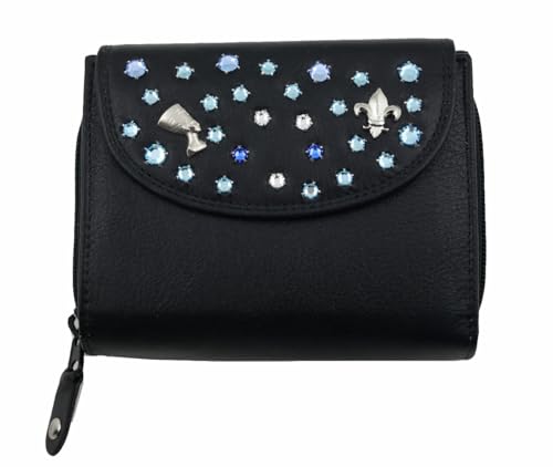 WESTERN-SPEICHER Geldbörse Portemonnaie Leder Strass Elements Klara 63 WESTERN-SPEICHER Geldbörse Portemonnaie Leder Strass Elements Klara 63 von WESTERN-SPEICHER