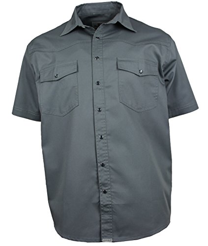 WESTERN-SPEICHER Jeanshemd Kurzarm grau Perlmuttknöpfe in Hemdfarbe Größe 4XL WESTERN-SPEICHER Jeanshemd Kurzarm grau Perlmuttknöpfe in Hemdfarbe Größe 4XL von WESTERN-SPEICHER