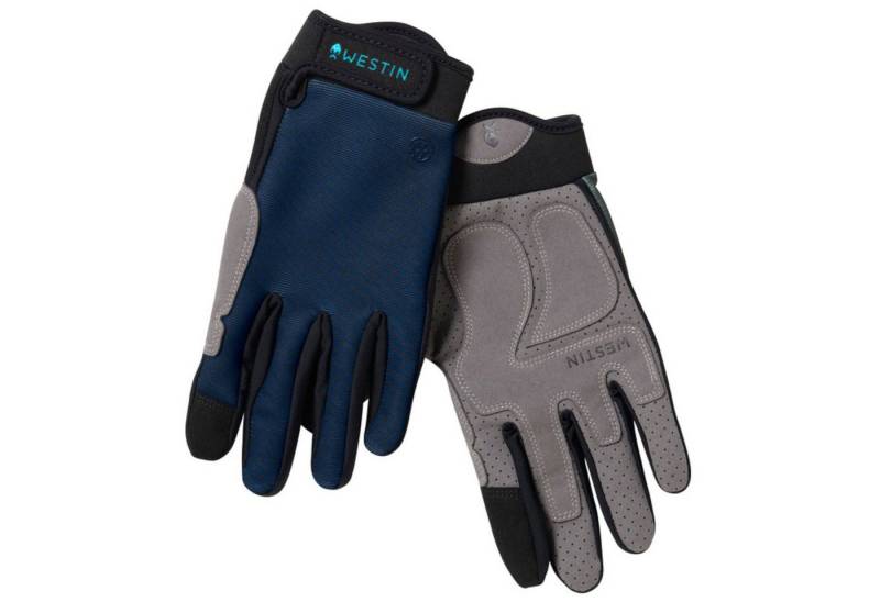 WESTIN Angelhandschuhe Westin Drip upf Glove Petrol Blue - Angelhandschuhe von WESTIN