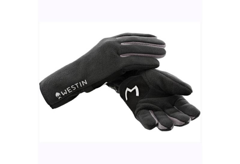 WESTIN Angelhandschuhe Westin Full Fleece Gloves Carbon Black - Angelhandschuhe von WESTIN