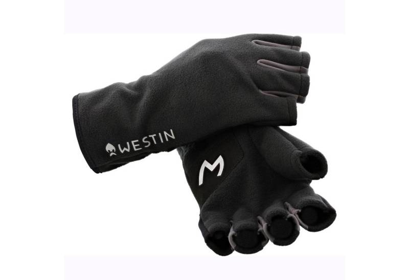 WESTIN Angelhandschuhe Westin HLF Fleece Gloves Carbon Black - Angelhandschuhe von WESTIN
