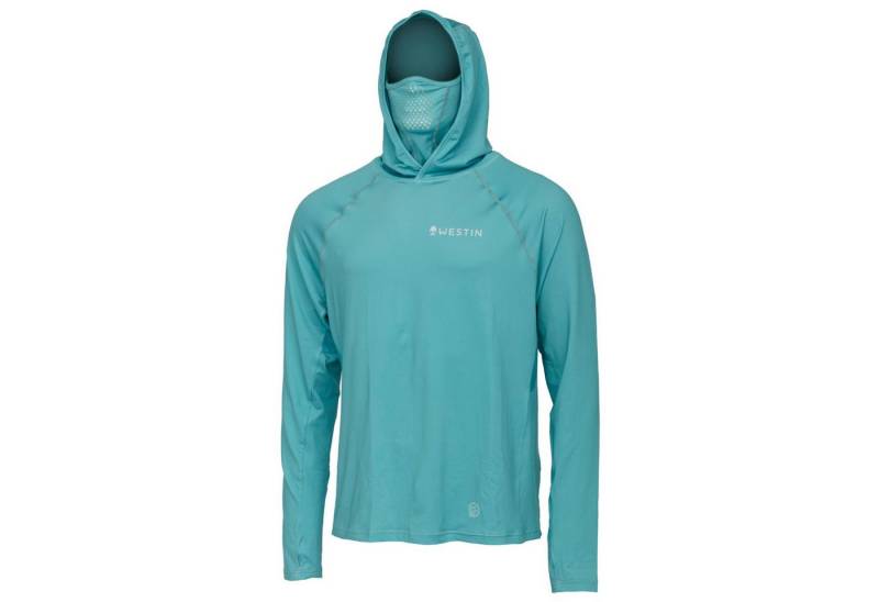WESTIN Kapuzenpullover Westin Bay Upf Hoodie W/Neck Gaiter Sea Breeze - Angelpullover WESTIN Kapuzenpullover Westin Bay Upf Hoodie W/Neck Gaiter Sea Breeze - Angelpullover von WESTIN