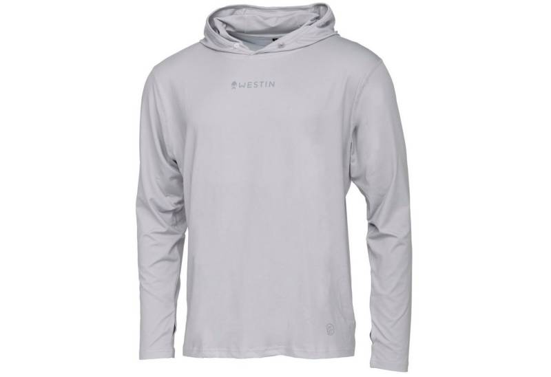 WESTIN Kapuzenpullover Westin Ledge Upf Hoodie Mist Grey - Angelpullover von WESTIN