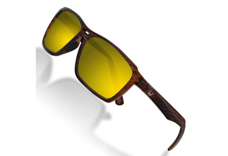 WESTIN Sonnenbrille Westin W6 Street 150 Matte Brown Stripe - Polarisationsbrille von WESTIN