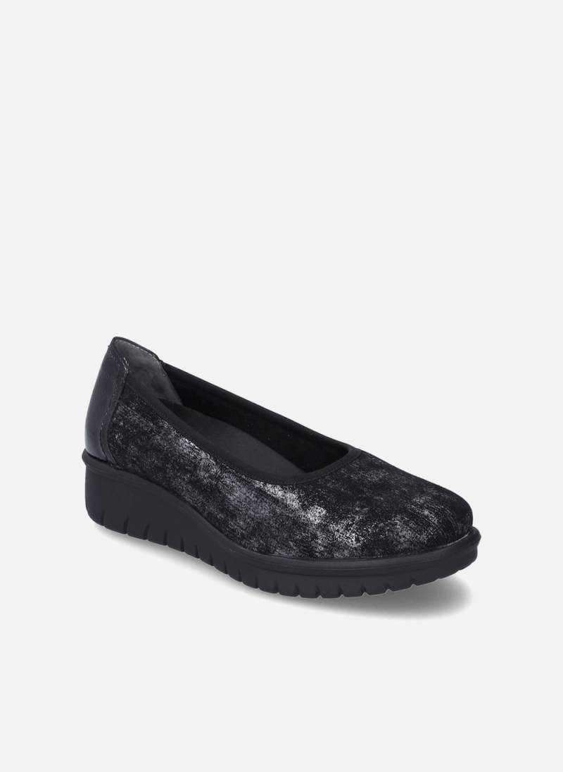 Große Größen Damen Slipper Calais 85, Damen, schwarz, Größe: 38, Leder, Happy Size DE Women von WESTLAND