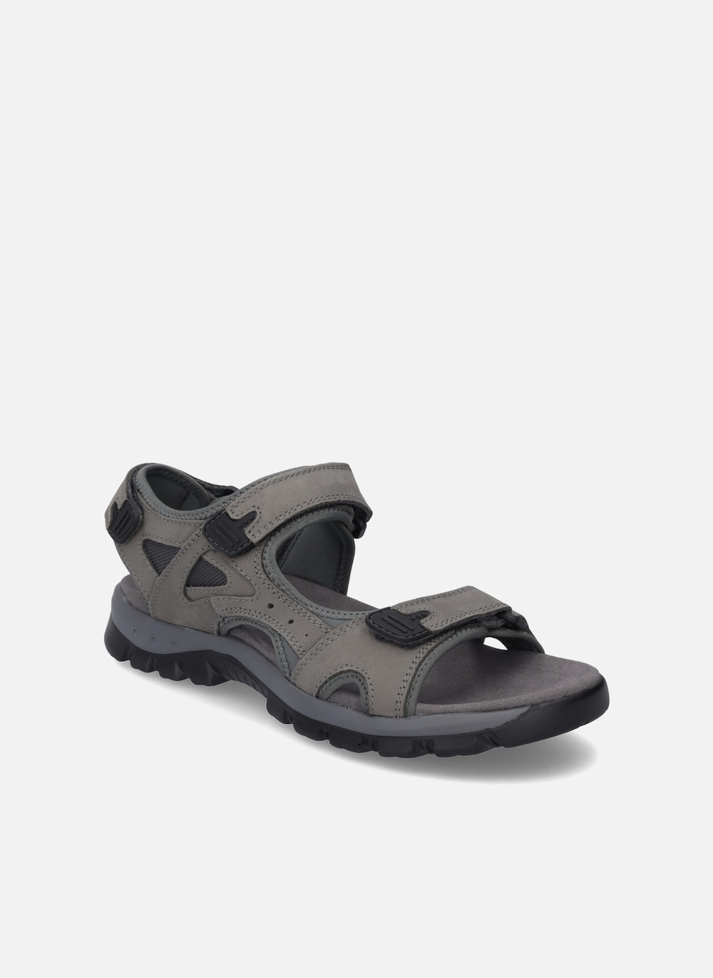 Große Größen Herren Sandale Auxerre 01, Herren, grau, Größe: 40, Leder, Happy Size DE Men von WESTLAND