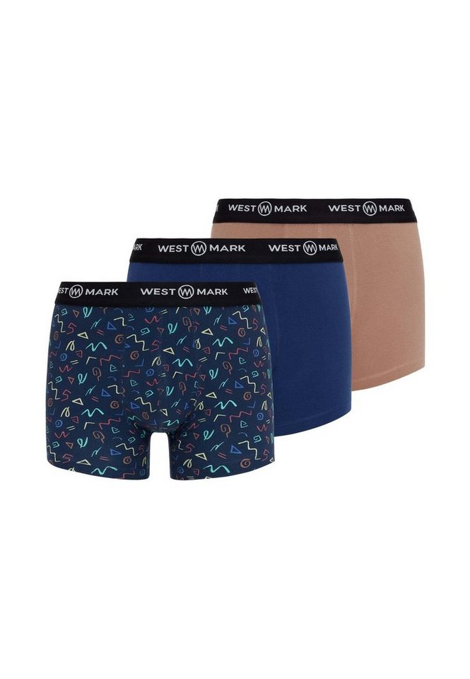 WESTMARK LONDON Boxershorts OSCAR 3-PACK WINTER ICONS (3-PACK Set, 3-St) von WESTMARK LONDON